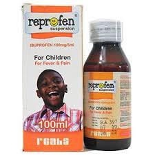 Reprofen Ibruprofen For Children 100 ml