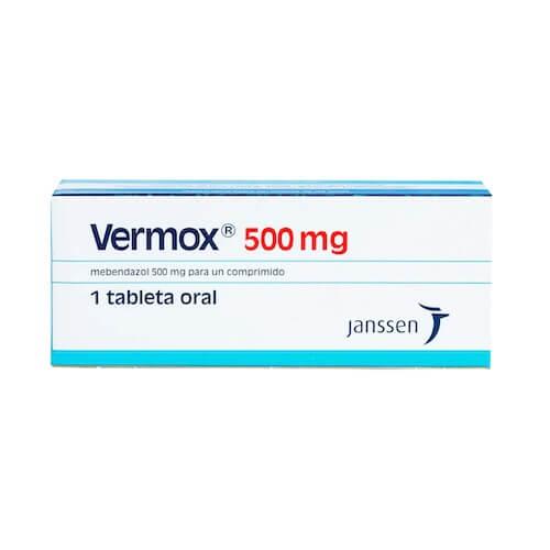 Vermox 500 mg 1 Tablet