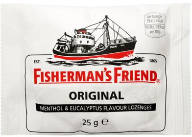 Fisherman's Friend Original Menthol Eucalyptus Lozenges 25 g