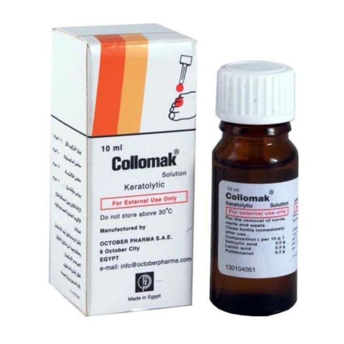 Collomak Solution For Warts, Freckles, Corn, Moles, Acne 10 ml