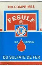 Fesulf Ferrous Sulphate B.P. 200 mg x100 Tablets