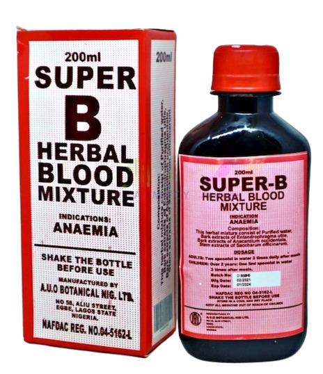 Super B Herbal Blood Mixture 200 ml