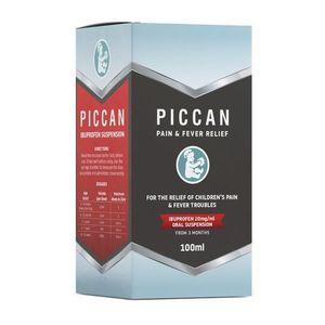 Piccan Ibuprofen Pain & Fever Relief 100 ml