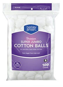 Berkley & Jensen Cotton Balls White x100