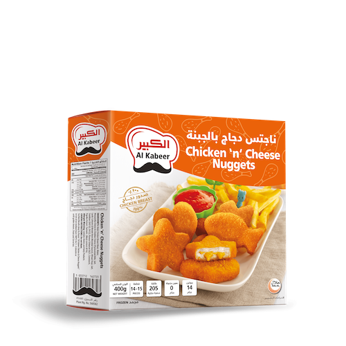 Al Kabeer Chicken & Cheese Nuggets 400 g