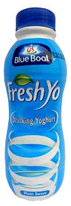 Blue Boat Fresh Yo Yoghurt Plain Sweet 40 cl x6