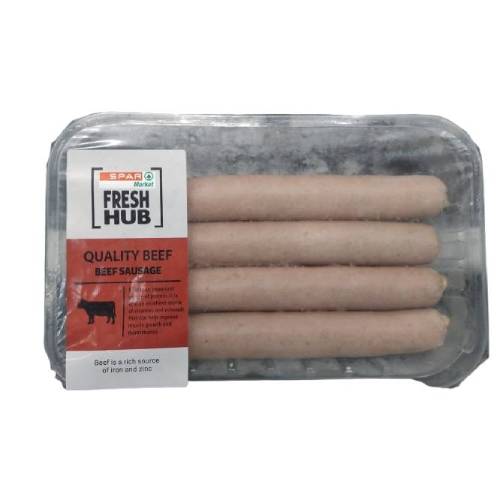Spar Sausages Beef x4