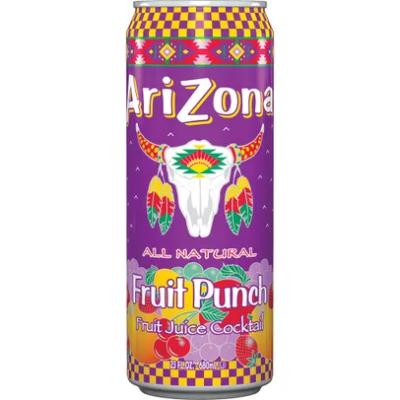 Arizona Fruit Juice Cocktail Fruit Punch Can 68 cl x24