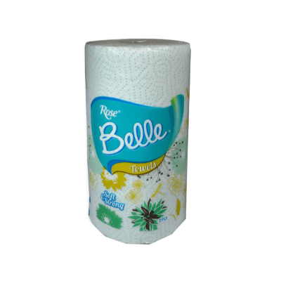 Boulos Rose Belle Kitchen Towel 2 Ply 1 Roll