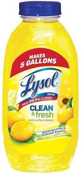 Lysol Multi-Surface Cleaner Sparkling Lemon & Sunflower Essence 317 ml
