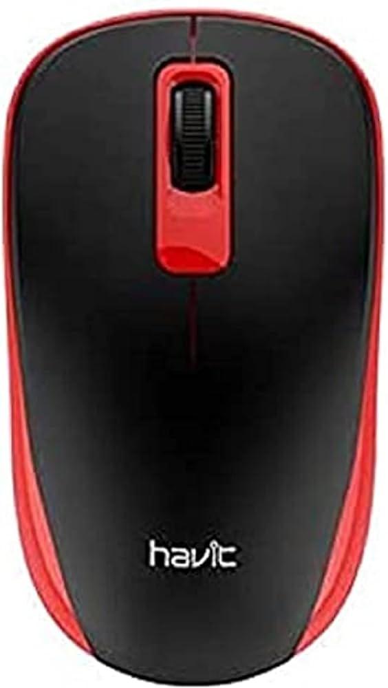 Havit Hv-Ms626Gt Wireless Mouse - Black + Red