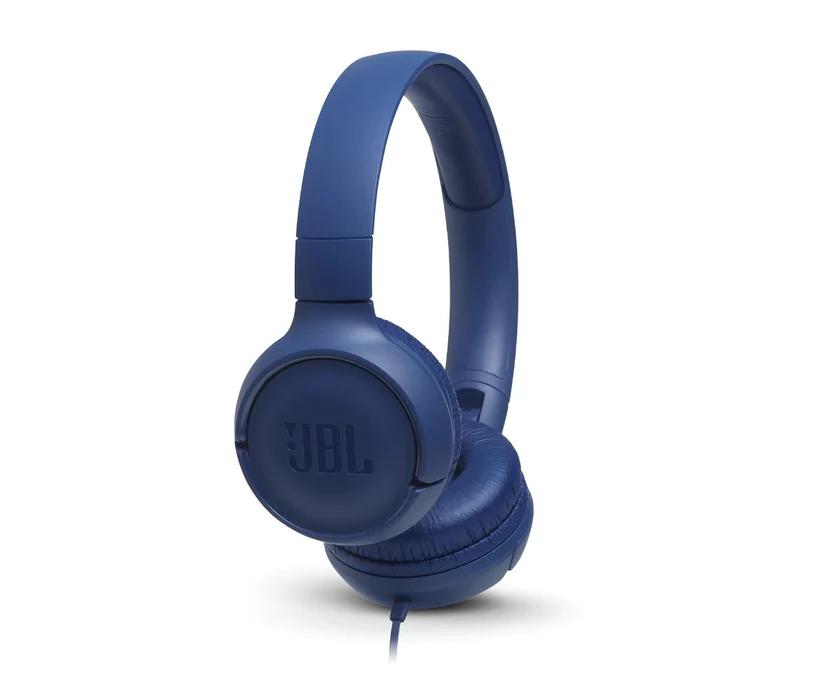 JBL Tune 500 Wired Headphones Blue JBLT500Blu