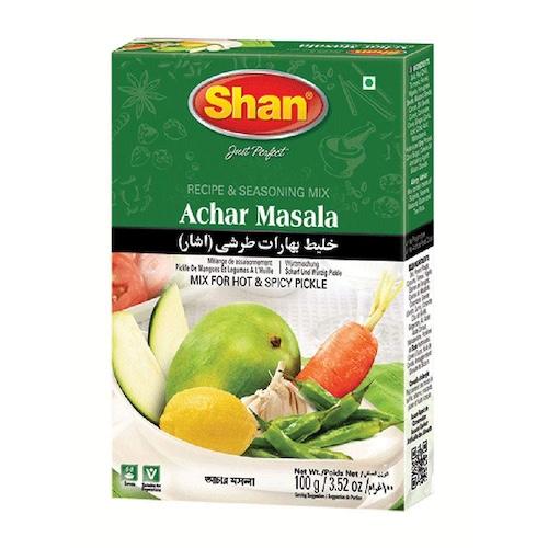 Shan Achar Masala Recipe & Seasoning Mix 100 g