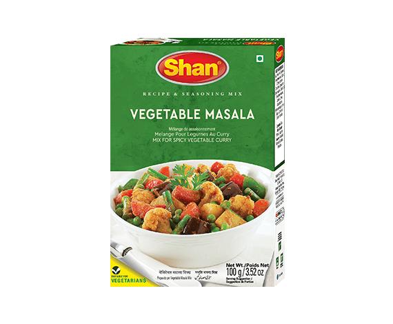 Shan Vegetable Masala Recipe & Seasoning Mix 100 g