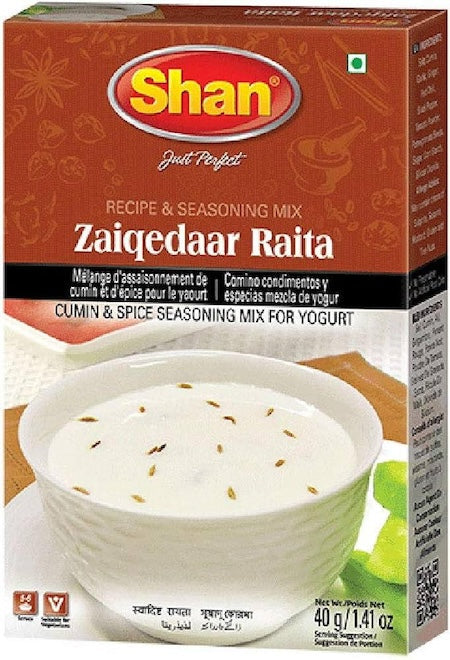 Shan Zaiqedaar Raita Recipe & Seasoning Mix 40 g