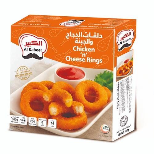 Al Kabeer Chicken N Cheese Rings 300 g