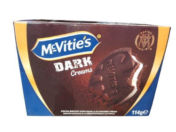 McVitie's Dark Creams 114 g