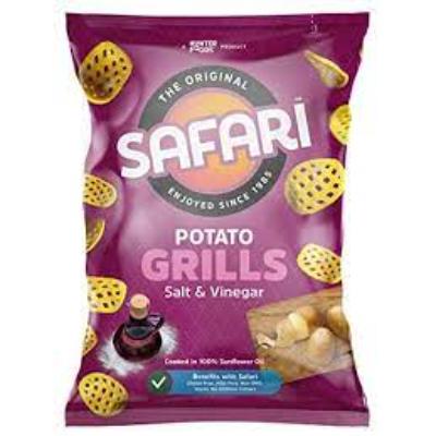 Safari Potato Grills Salt & Vinegar 125 g