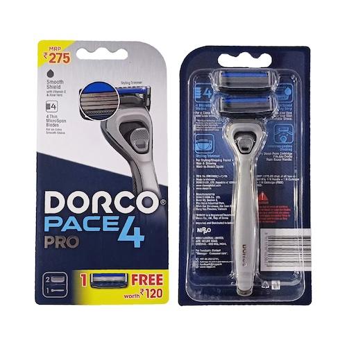 Dorco Pace 4 Razor With Stick No.FRA1001