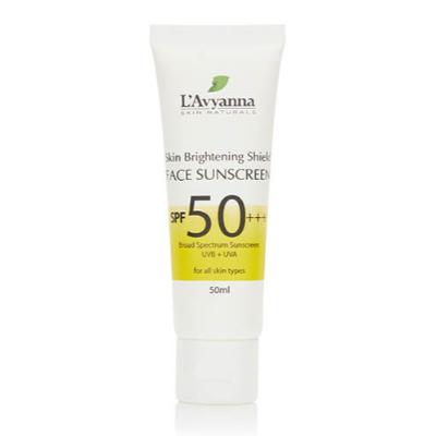 L'Avyanna Skin Brightening Face Sun Screen SPF 50 UVB + UVA 50 ml