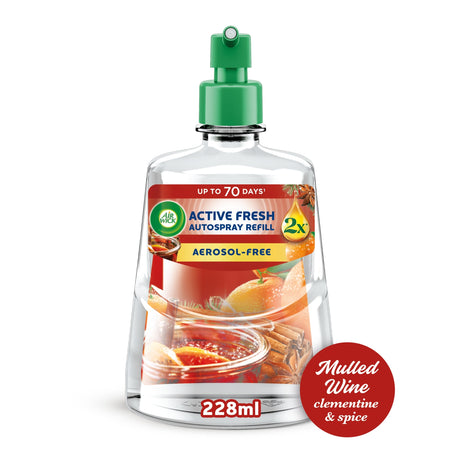 Air Wick Mulled Wine 24/7 Active Fresh Refill 228 ml