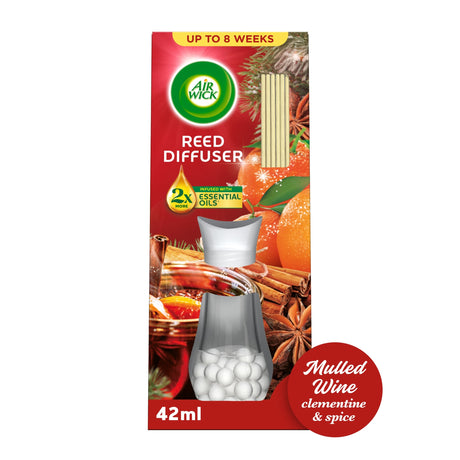 Air Wick Mulled Wine Essential Oils Reeds Diffuser 42 ml