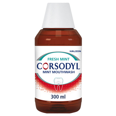 Corsodyl Mint Mouthwash 300 ml