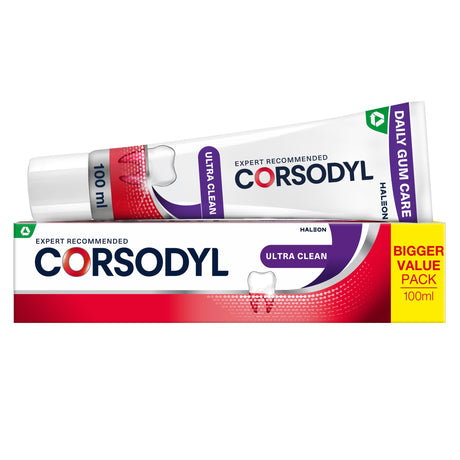 Corsodyl Ultra Clean Toothpaste 100 ml