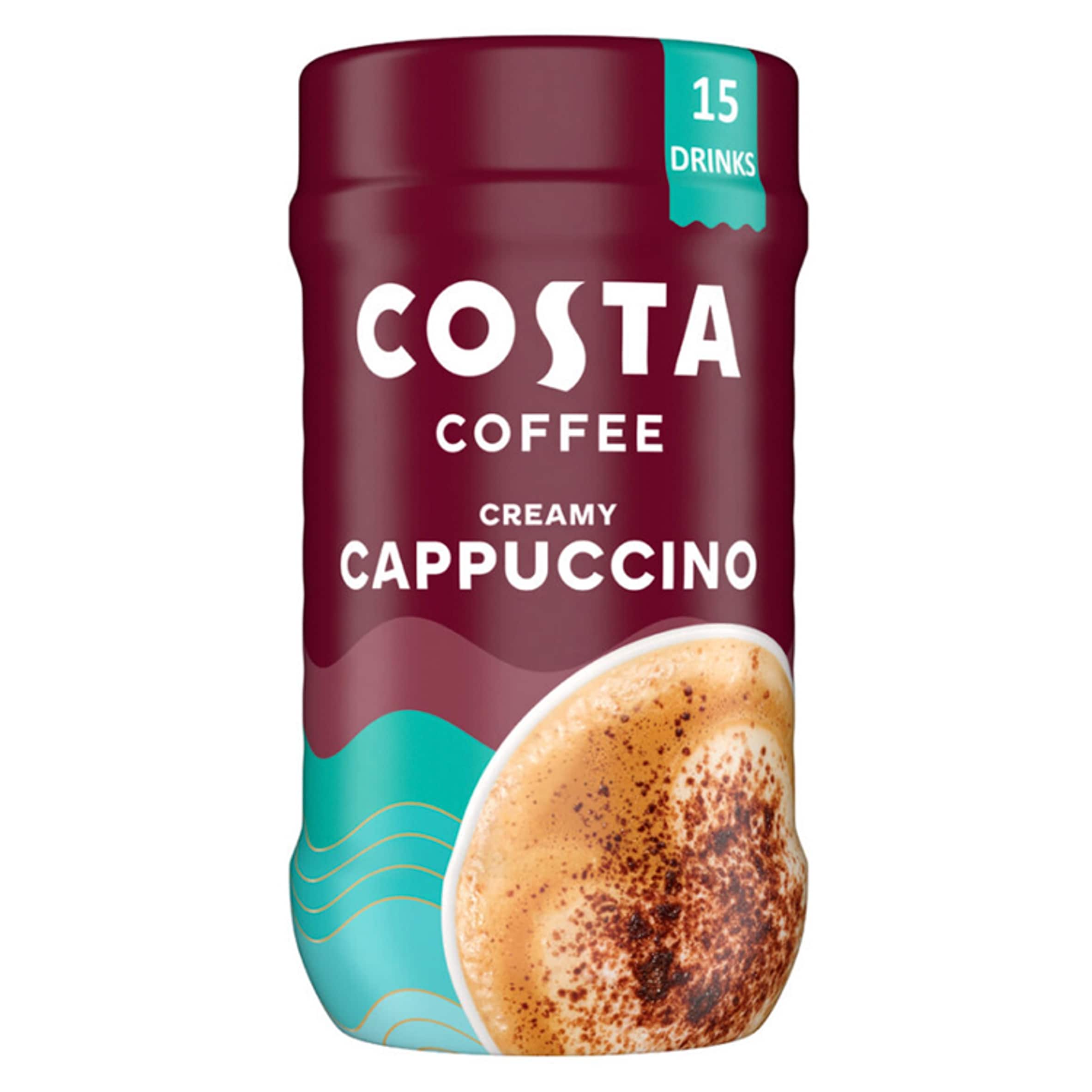 Costa Coffee Creamy Cappuccino Instant Coffee 255 g