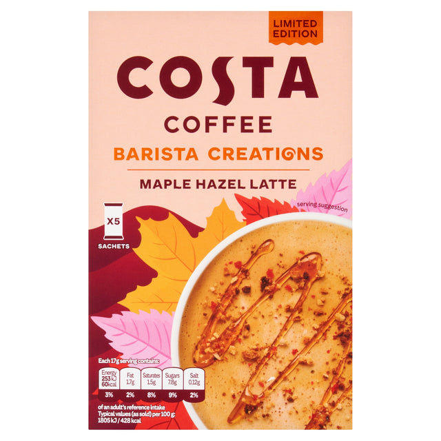 Costa Coffee Maple Hazel Latte 85 g