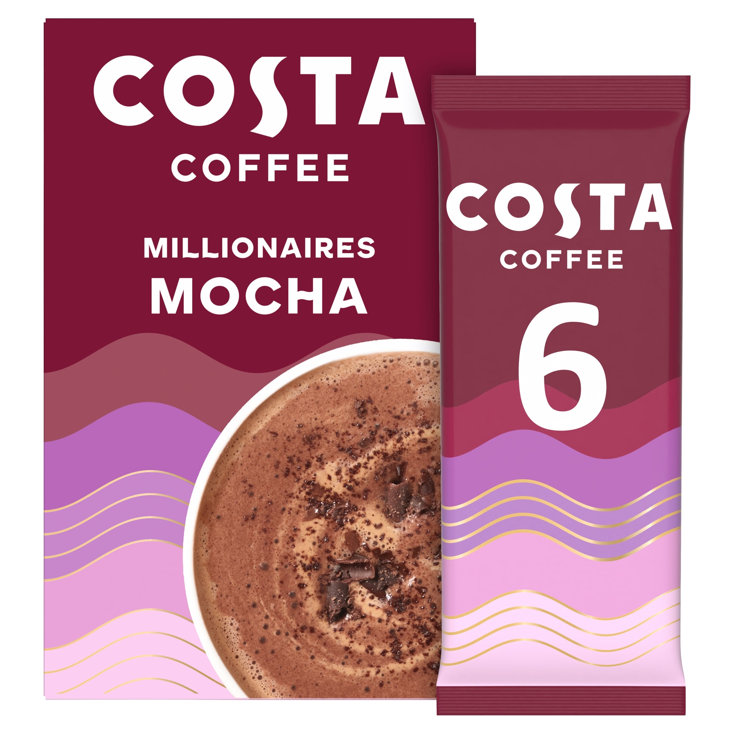 Costa Coffee Millionaires Mocha 6 x 23 g