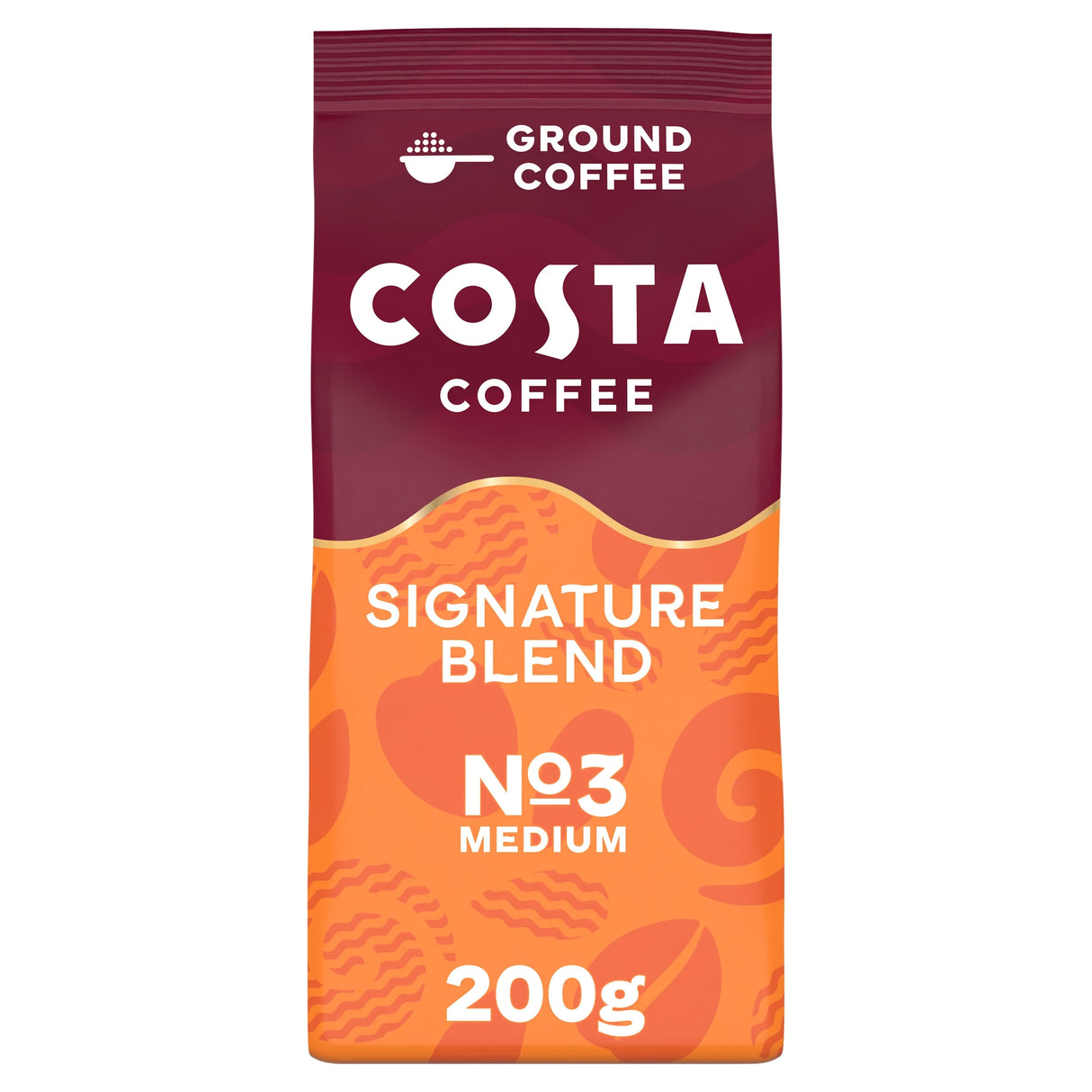 Costa Signature Blend Ground For Cafetiere & Filter 200 g