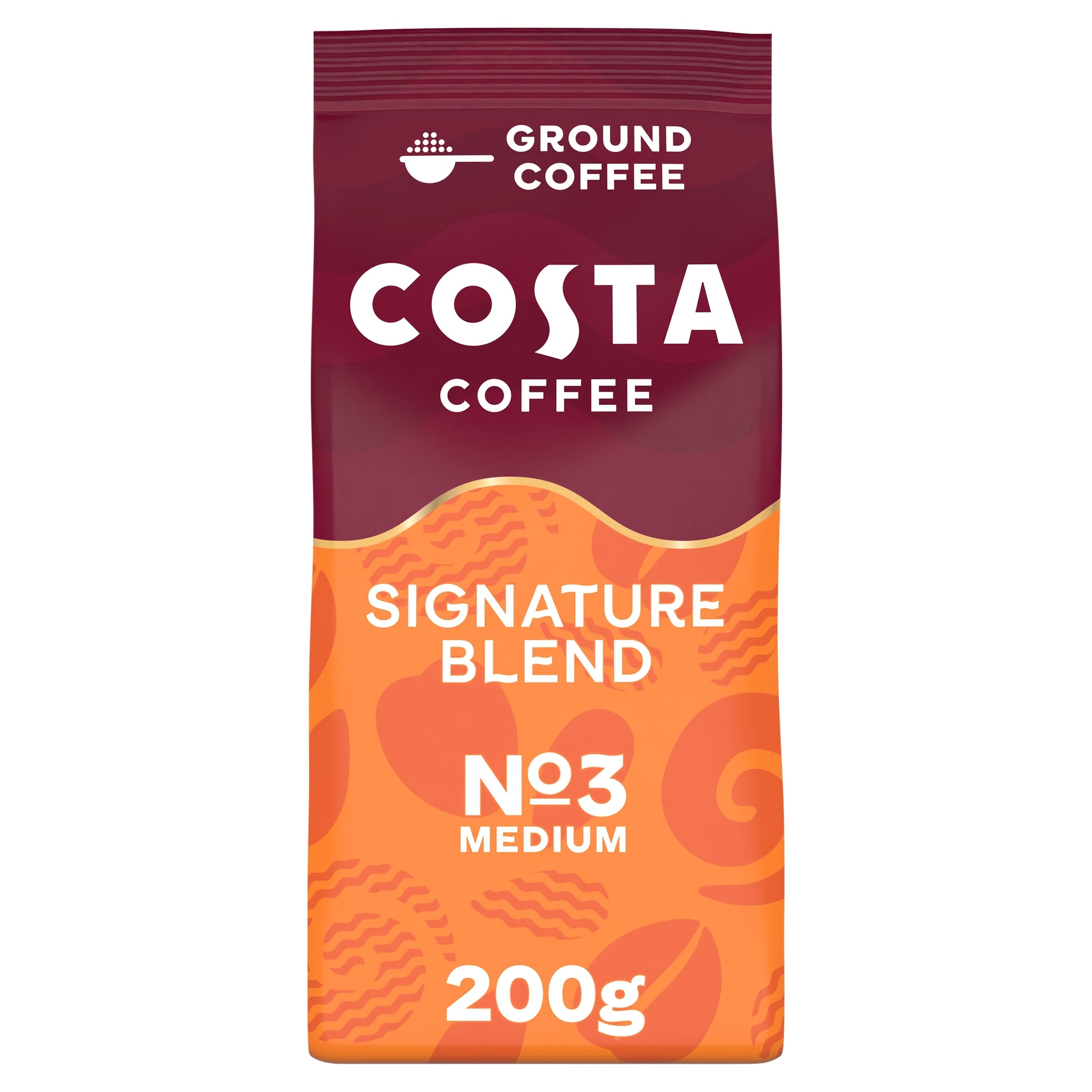 Costa Signature Blend Ground For Cafetiere & Filter 200 g