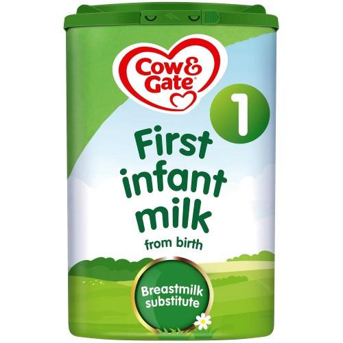 Cow & Gate 1 First Infant Baby Milk Formula Powder From Birth 800 g
