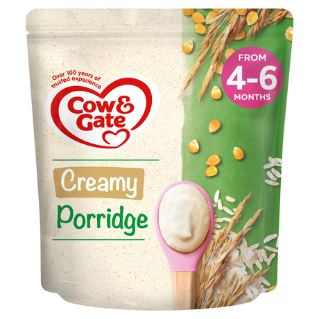 Cow & Gate Creamy Porridge Baby Cereal 4-6 Months 125 g