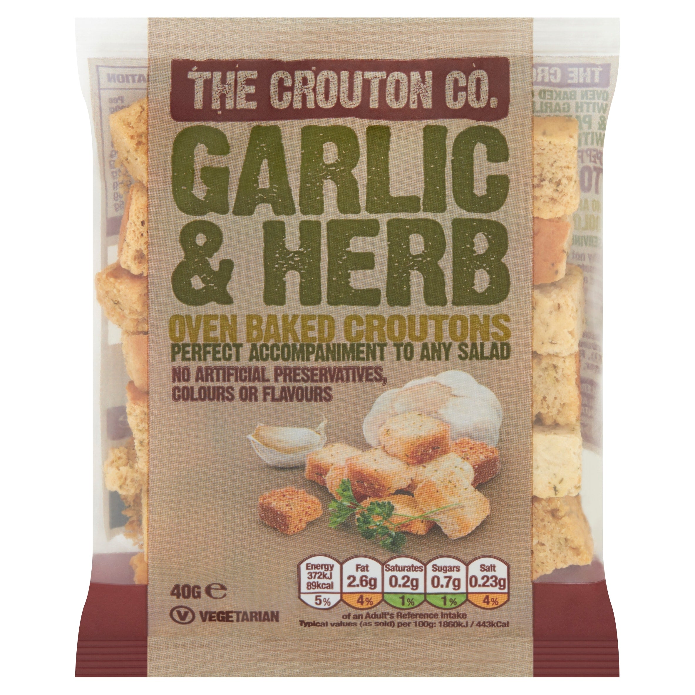 Crouton Company Garlic & Herb Croutons 40 g
