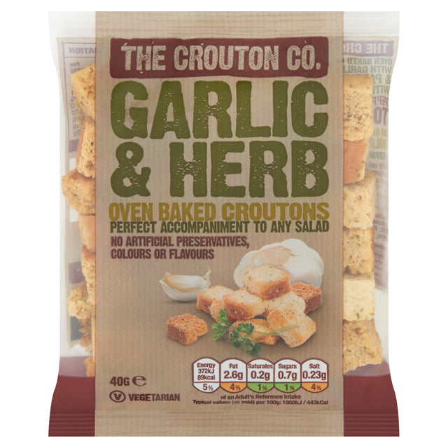 Crouton Company Garlic & Herb Croutons 40 g