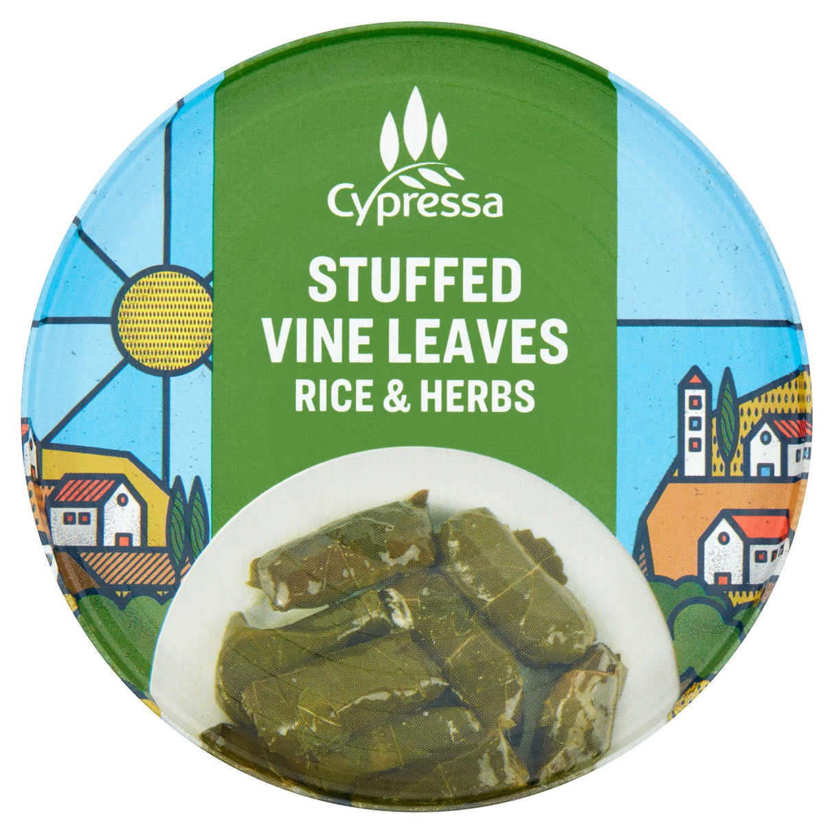 Cypressa Stuffed Vine Leaves With Rice & Herbs 280 g