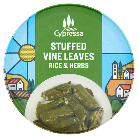 Cypressa Stuffed Vine Leaves With Rice & Herbs 280 g