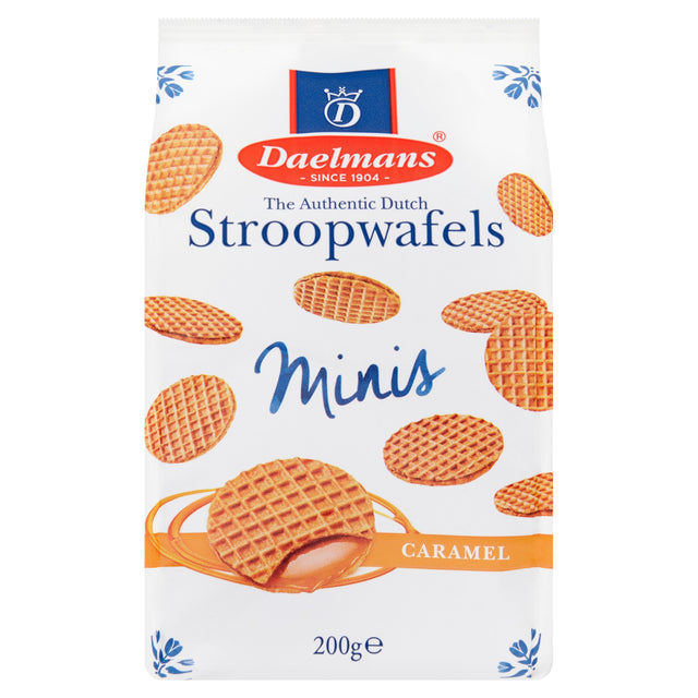 Daelmans Mini Caramel Stroopwafels 200 g