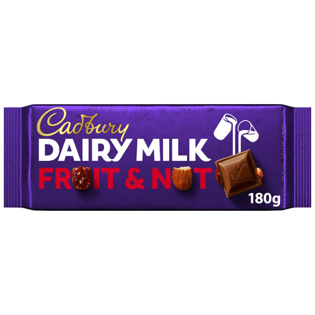 Dairy Milk Fruit & Nut Chocolate Bar 180 g