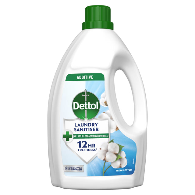 Dettol Anti-Bacterial Laundry Cleanser Liquid Fresh Cotton 1.5 L