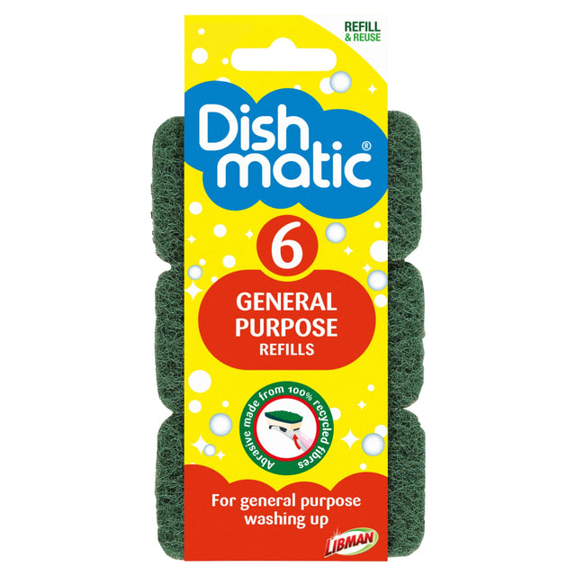 Dishmatic General Purpose Refills 6 Pack
