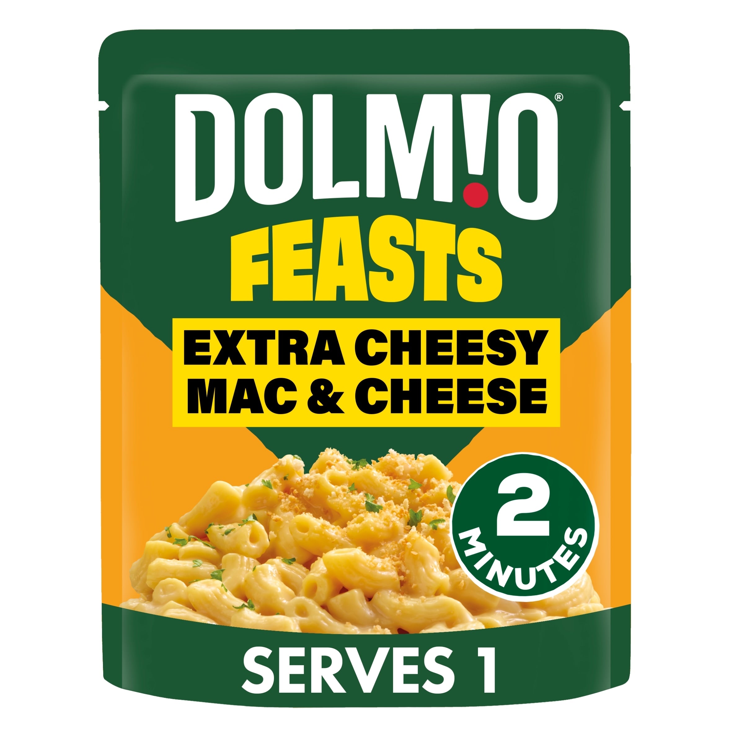 Dolmio Feasts Cheesy Mac & Cheese Pasta Ready Meal 250 g