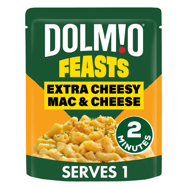 Dolmio Feasts Cheesy Mac & Cheese Pasta Ready Meal 250 g