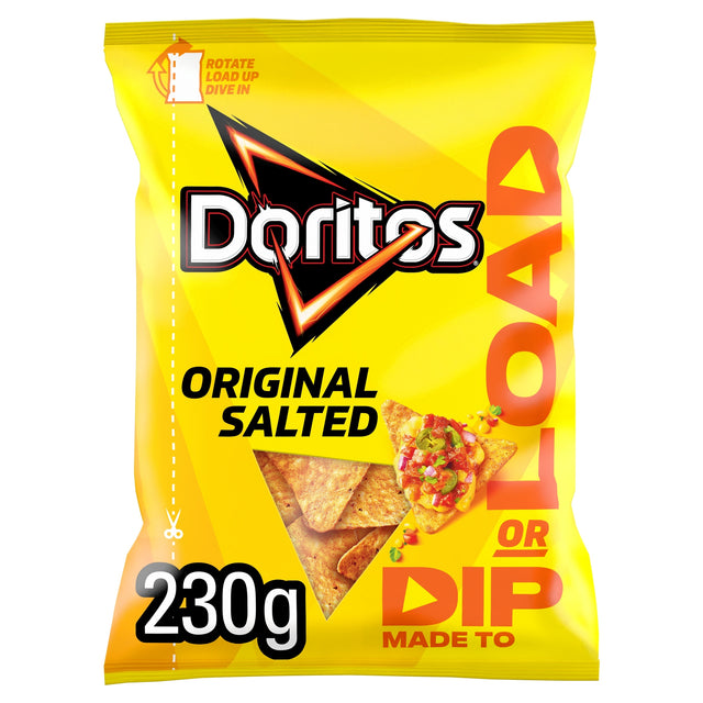 Doritos Dip Or Load Original Salt Sharing Crisps 230 g