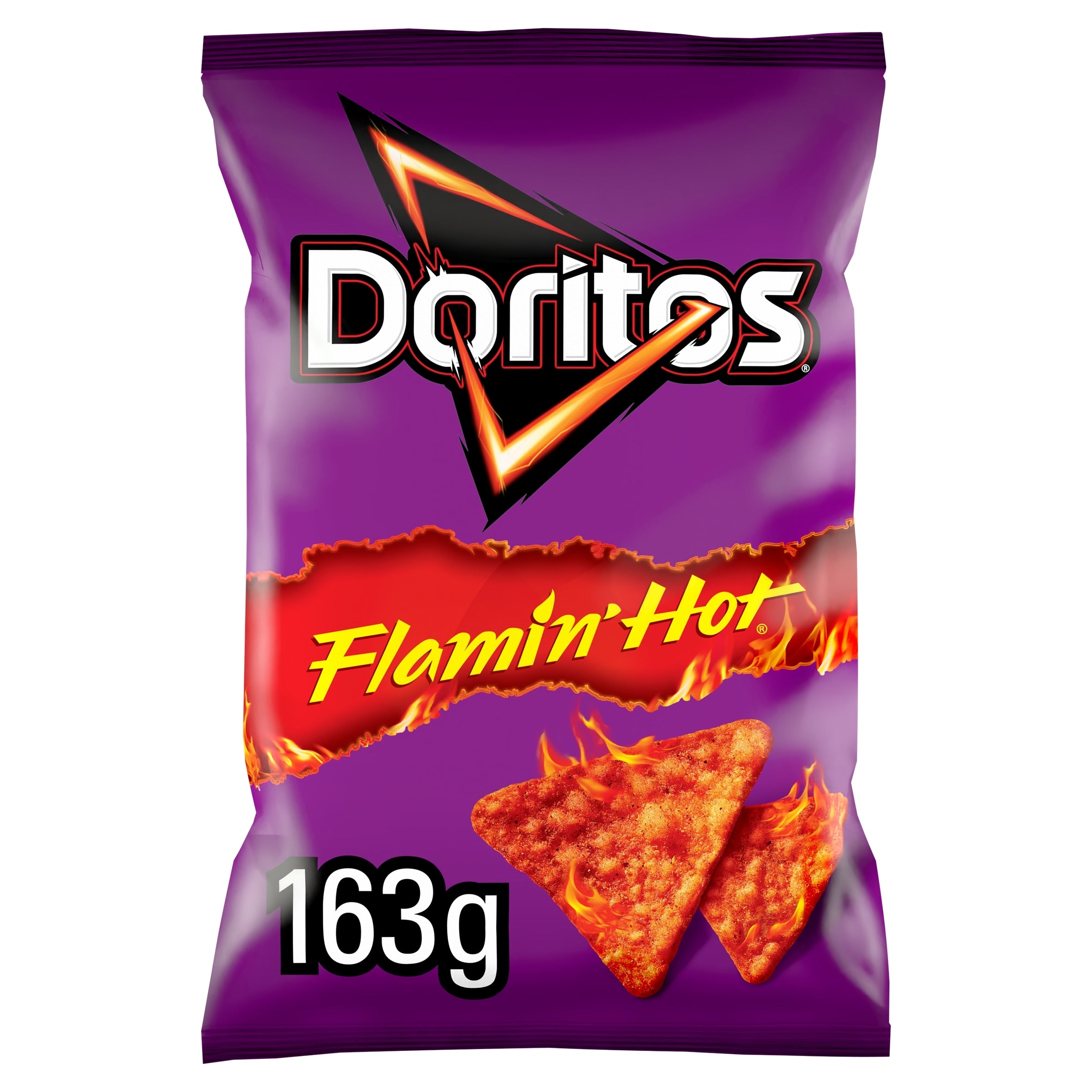 Doritos Extra Flamin' Hot Tortilla Chips 163 g