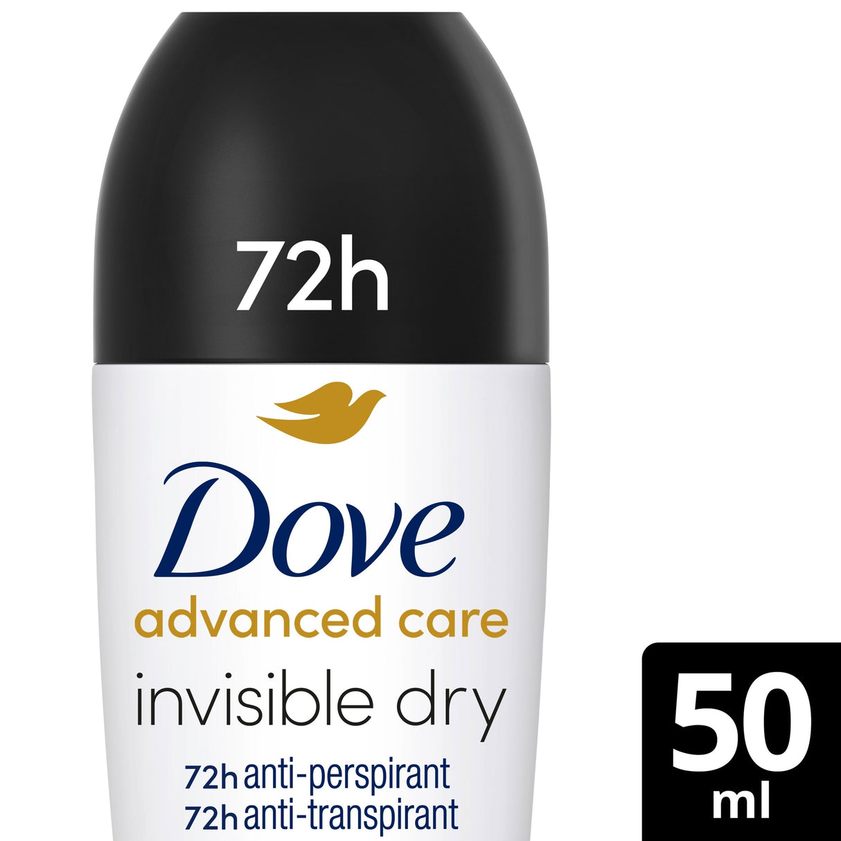 Dove Advanced Care Invisible Dry 72 Hour Roll On Anti-Perspirant Deodorant 50 ml