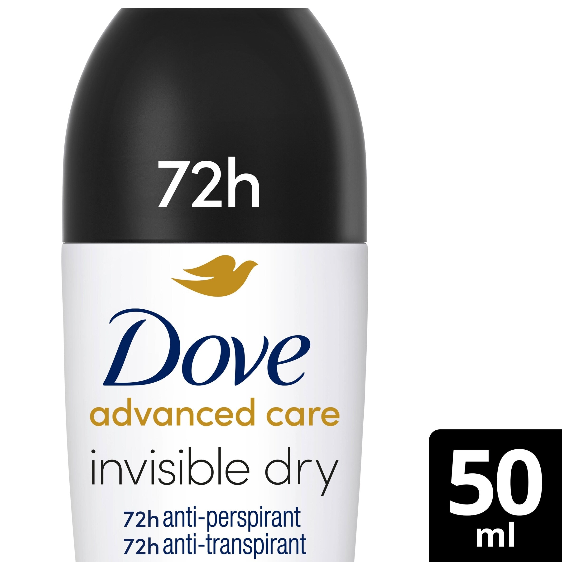 Dove Advanced Care Invisible Dry 72 Hour Roll On Anti-Perspirant Deodorant 50 ml