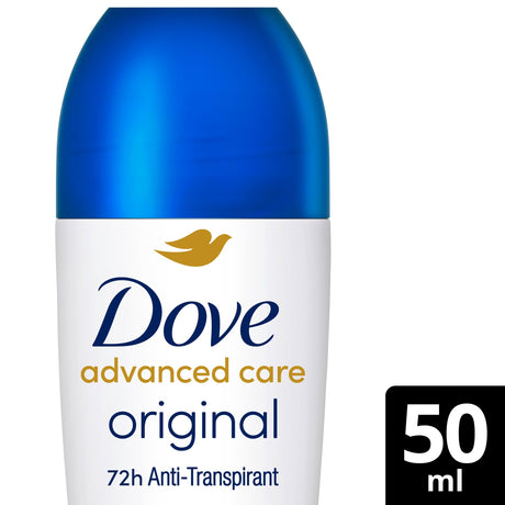 Dove Advanced Care Original 72 Hour Roll On Anti-Perspirant Deodorant 50 ml